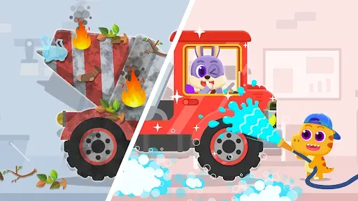 Скриншот 1 — Игры мойки и ремонта авто