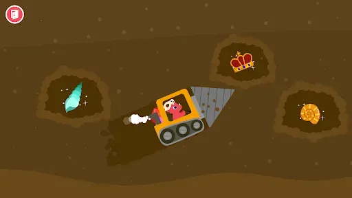 Скриншот 1 — Игры Динозавры Экскаваторы