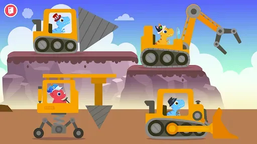 Скриншот 2 — Игры Динозавры Экскаваторы