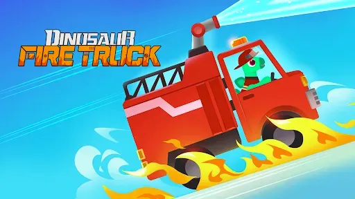 Скриншот 1 — Дино Пожарный:Игра для детей