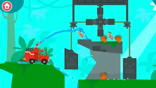 Скриншот 6 — Дино Пожарный:Игра для детей