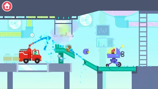 Скриншот 7 — Дино Пожарный:Игра для детей