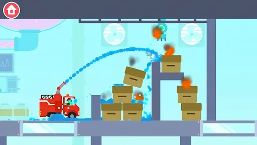 Скриншот 8 — Дино Пожарный:Игра для детей