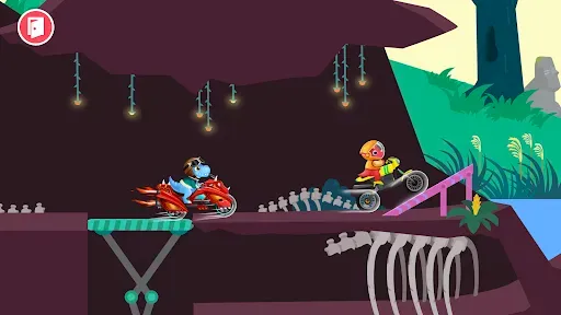 Скриншот 1 — Игры с дерт-байком для детей