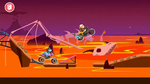 Скриншот 2 — Игры с дерт-байком для детей