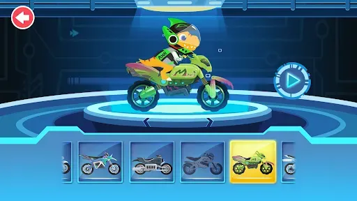 Скриншот 4 — Игры с дерт-байком для детей