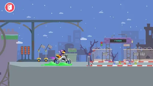 Скриншот 8 — Игры с дерт-байком для детей