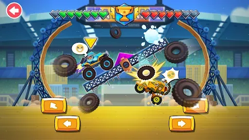 Скриншот 4 — Игры с бигфут-траками: дети