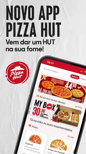 Скриншот 1 — Pizza Hut Brasil