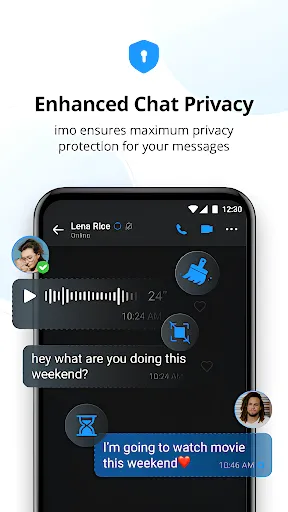 Скриншот 3 — imo beta -video calls and chat