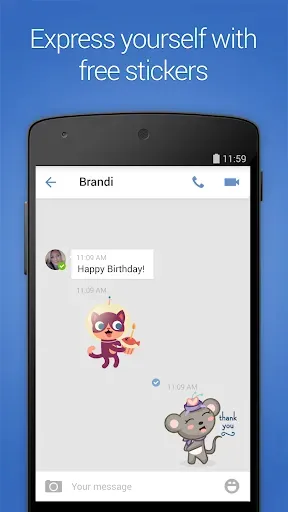 Скриншот 2 — imo video calls and chat HD