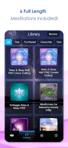 Скриншот 3 — Relax & Sleep Well Hypnosis