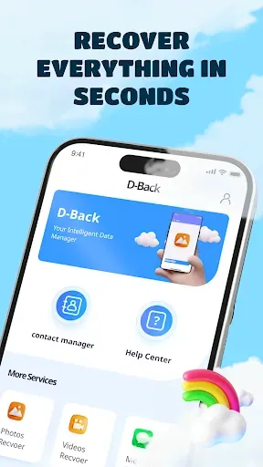 Скриншот 1 — D-Back: Data Recovery Tool