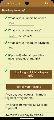 Скриншот 6 — Easy Money Planner