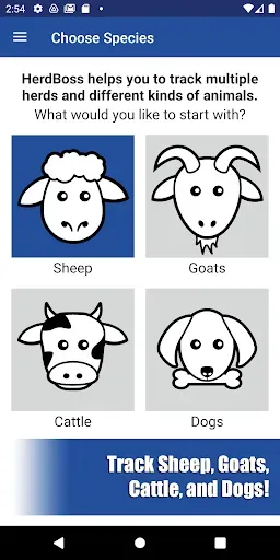 Скриншот 1 — HerdBoss - Multiple Species