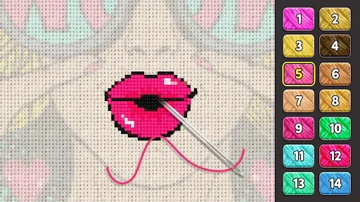 Скриншот 5 — Вышивка крестом: Cross Stitch