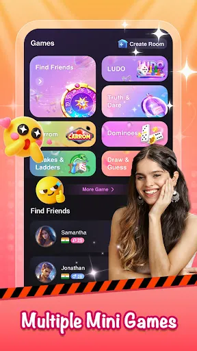 Скриншот 2 — ChaloTalk- Chat, Play Together