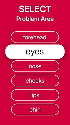 Скриншот 4 — Face Yoga Exercises - Vitonica