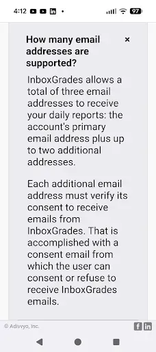Скриншот 3 — InboxGrades