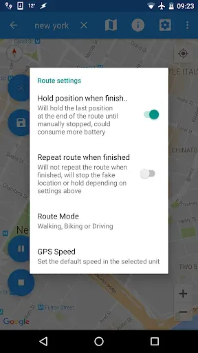 Скриншот 5 — Fake GPS Location Spoofer