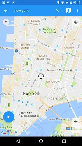 Скриншот 2 — Fake GPS Joystick & Routes Go