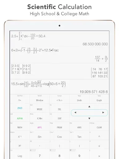 Скриншот 7 — Graphing Calculator Plus (X84)