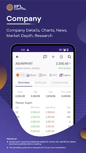 Скриншот 1 — IIFL : Stocks, Demat & IPOs