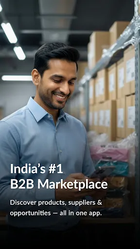 Скриншот 1 — IndiaMART B2B Marketplace App