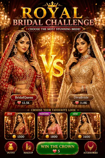 Скриншот 2 — Indian Fashion DressUp Stylist