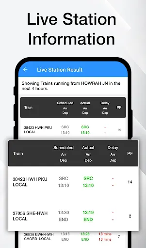 Скриншот 8 — Indian Railway Timetable Live