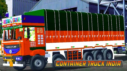 Скриншот 1 — Container Truck Indian Mod