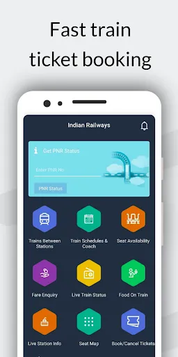 Скриншот 3 — Indian Railway Train IRCTC App