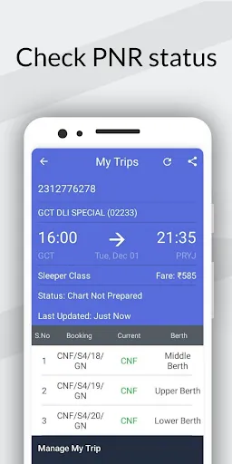 Скриншот 5 — Indian Railway Train IRCTC App