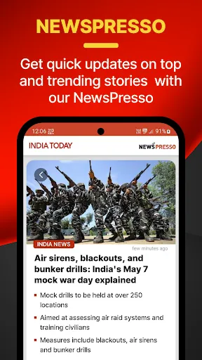 Скриншот 2 — India Today - English News