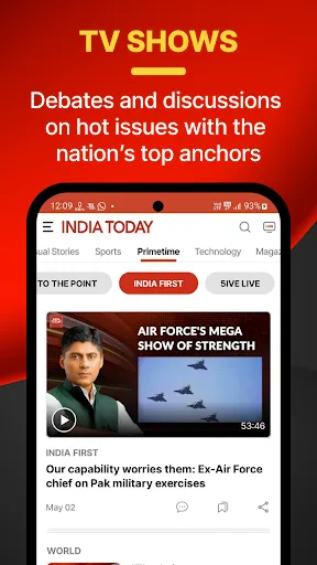 Скриншот 4 — India Today - English News