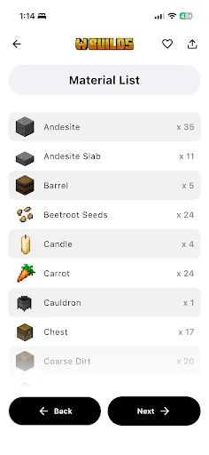 Скриншот 3 — WBuilds for Building Guide