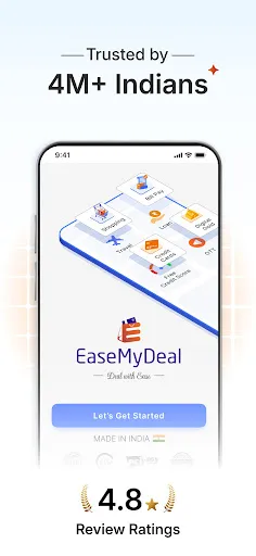 Скриншот 1 — EaseMyDeal: Credit Card, Bills