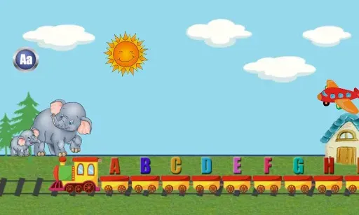 Скриншот 2 — Belajar ABC Alfabet