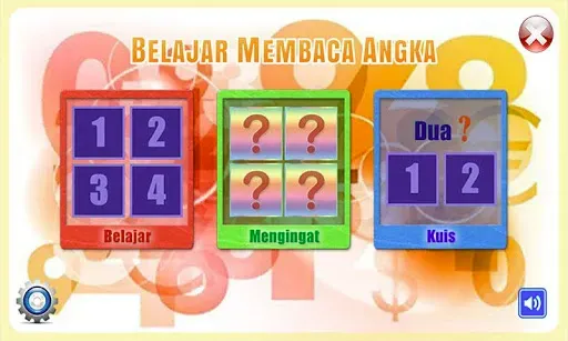 Скриншот 1 — Belajar Membaca Angka