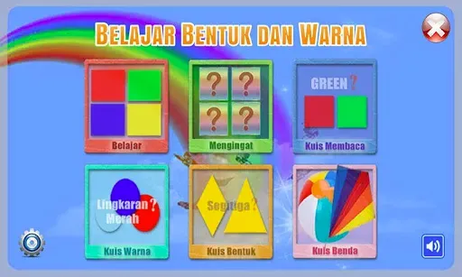Скриншот 1 — Belajar Bentuk dan Warna
