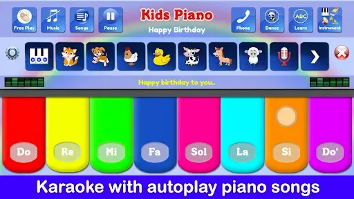 Скриншот 6 — Kids Piano Music & Songs