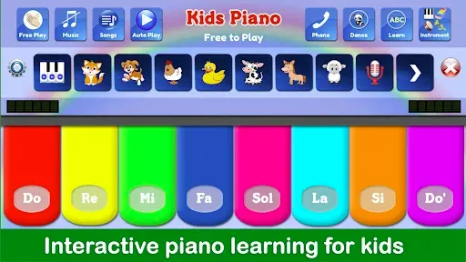 Скриншот 7 — Kids Piano Music & Songs