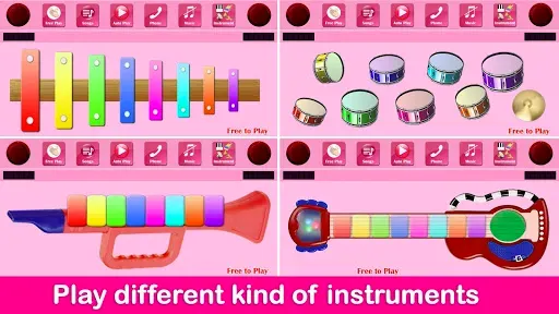 Скриншот 3 — Kids Pink Piano