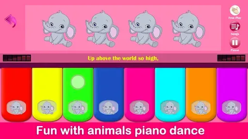 Скриншот 6 — Kids Pink Piano
