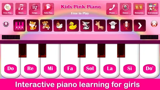 Скриншот 8 — Kids Pink Piano