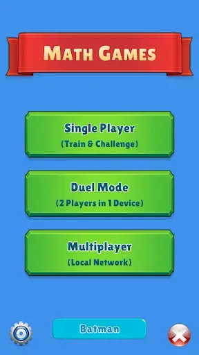 Скриншот 1 — Math Games PvP - Multiplayer