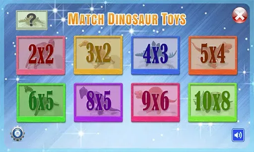 Скриншот 1 — Match Dinosaur Toys