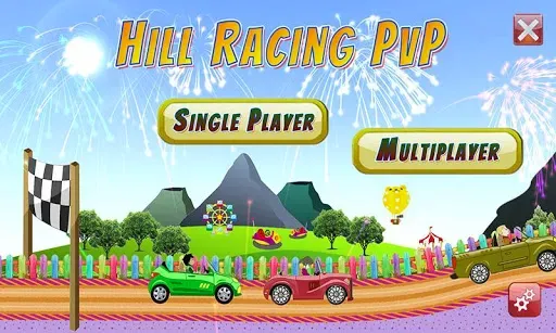 Скриншот 8 — Hill Racing PvP - Multiplayer