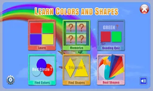 Скриншот 1 — Learn Colors and Shapes