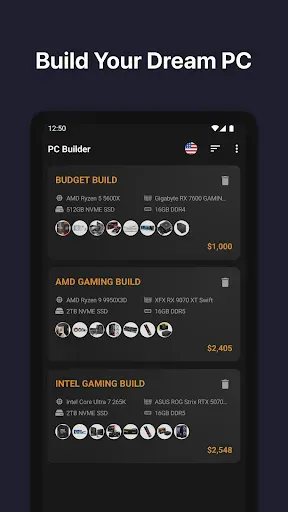 Скриншот 1 — PC Builder: Part Picker